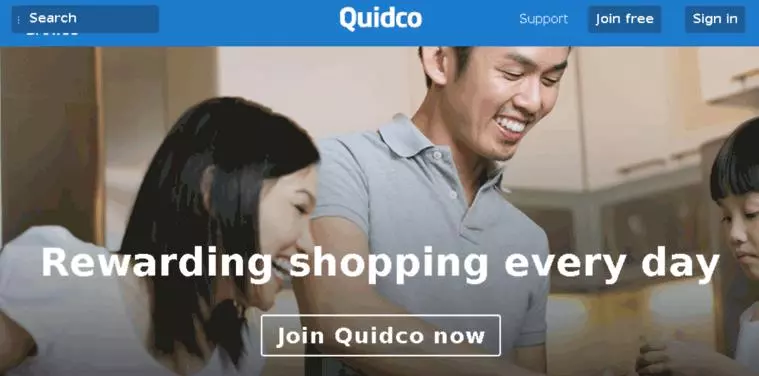 英国Quidco现金返还购物网站