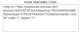 tracking code form