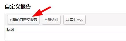 新的自定义报告