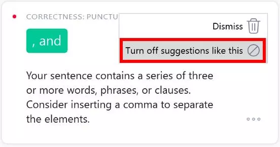 如何关闭Grammarly建议
