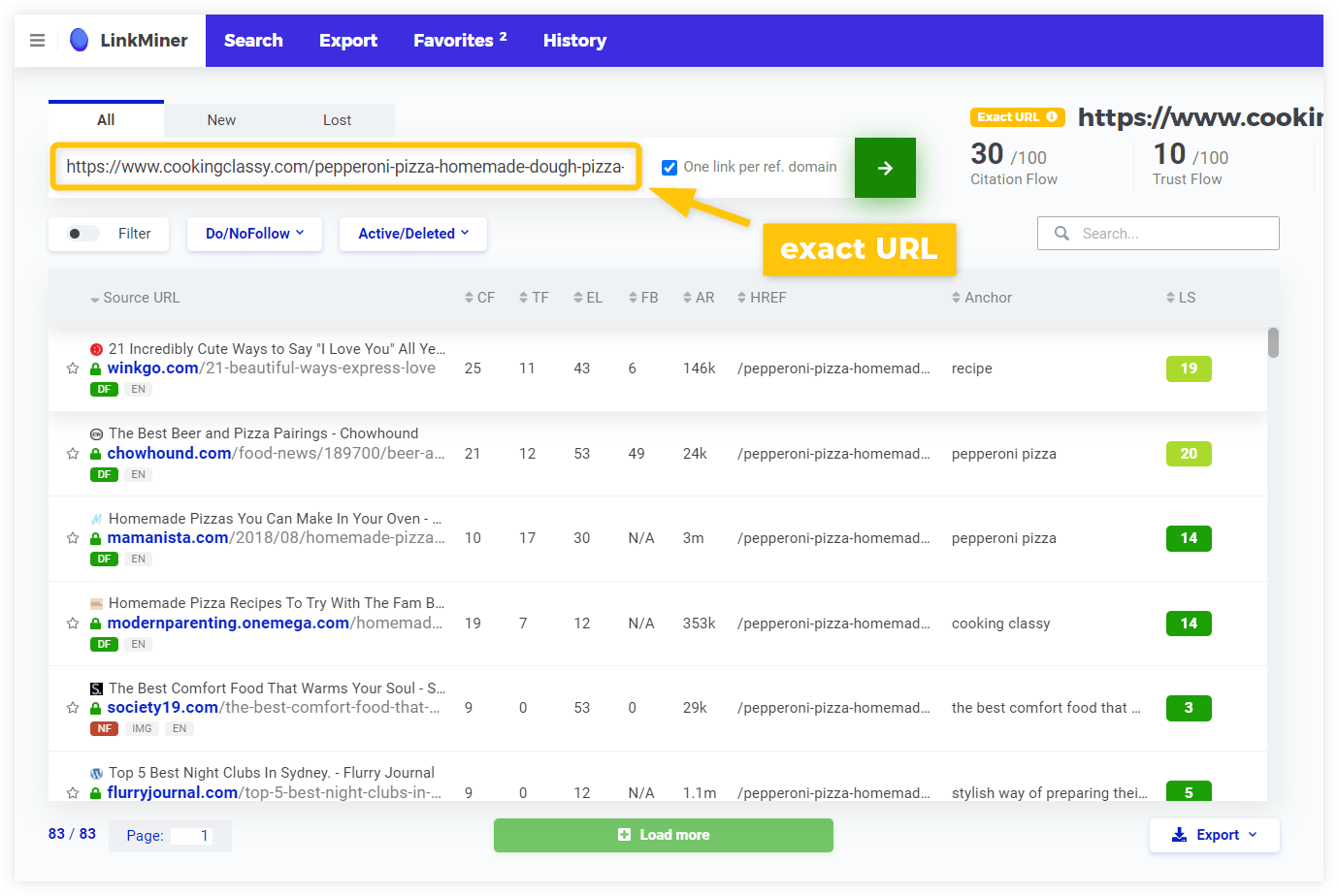 LinkMiner确切网址