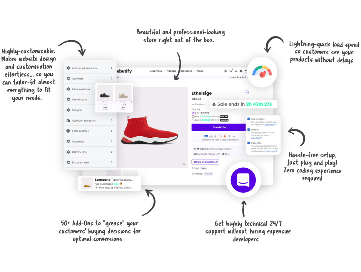 Debutify vs. Debut：哪个免费主题更适合Shopify