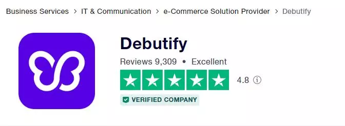 Trustpilot 对Dbutify的5星评价